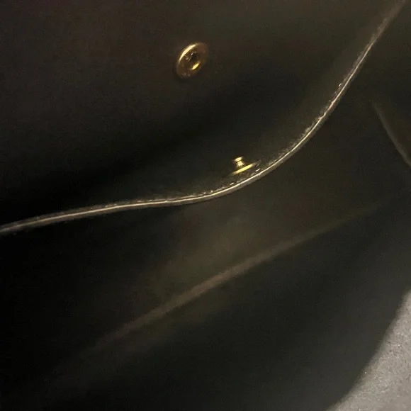 Coach Brooklyn 28 Black Leather Shoulder Bag - Picture 6 of 8